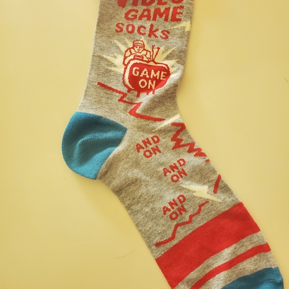 Blue Q socks men's crew size 7-12 - Picture 3 of 10